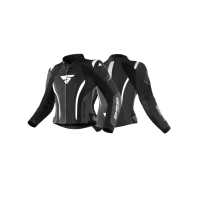 Shima Куртка Кожаная женская Miura 2.0 Black/White в Москве