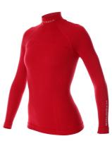 Brubeck Футболка женская дл.рукав Wool Merino 78% Малина в Москве