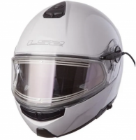 LS2 Мотошлем снегоходный FF325 Strobe Electric Snow Solid Белый в Москве