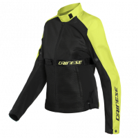 Dainese Куртка Ribelle Air Lady Black/Fluo-Yellow в #REGION_NAME_DECLINE_PP#