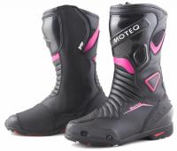 Moteq Спортивные мотоботы Rozella, Черный/Розовый в Москве