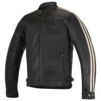 Alpinestars Куртка кожаная Charlie Leather Jacket, черно-песочный в #REGION_NAME_DECLINE_PP#