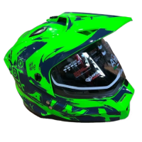 AiM Шлем детский JK802Y Green/Blue в Москве