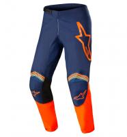Alpinestars кроссовые штаны Fluid Speed 2022 Темно-Синий-Оранжевый в #REGION_NAME_DECLINE_PP#