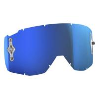 Scott Линзы Hustle MX SGL WKS/OTG electric blue chrome в Москве