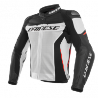 Dainese Куртка Racing 3 Perforated White/Black/Red в #REGION_NAME_DECLINE_PP#
