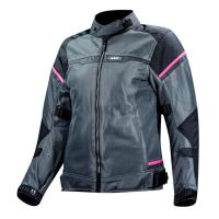 LS2 Мотокуртка женская Riva Lady черно-темно-серо-розовый в Москве