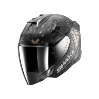 Shark Шлем Skwal I3 Jet Hellcat Mat Black/Chrome/Anthracite в Москве