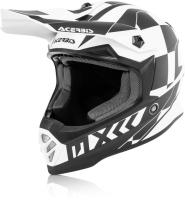 Acerbis Шлем детский Impact Steel kid White/Black в Москве