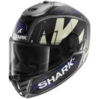 Shark Шлем Spartan RS Stingrey Mat Antracite/Antracite/Blue в Москве
