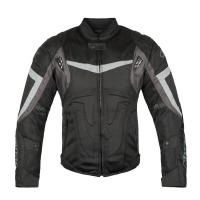 Rush Мотокуртка Stoner текстиль Черный/Серый в Москве