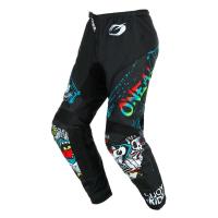 Oneal Штаны детские Element Rancid V.25 черный/белый в Москве