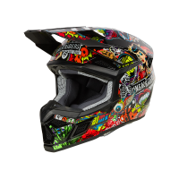 Oneal Шлем кроссовый детский 3Series Youth Crank V.24 красный/ зеленый в Москве