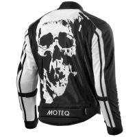 Moteq Мотокуртка текстильная сетка Rebel Черно-белая в Москве