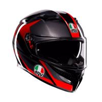 AGV Шлем K3 Striga Black/Grey/Red в Москве