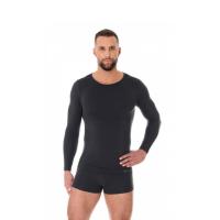 Brubeck Футболка мужская дл.рукав Comfort Wool Графит в Москве