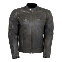 MCP Мотокуртка мужская кожаная Crispy коричневый в Москве