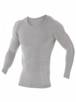 Brubeck Футболка мужская дл.рукав Comfort Wool Серый в Москве