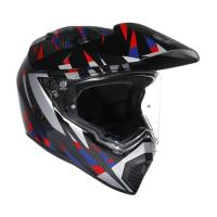 AGV Шлем AX9 E2206 V26 Steppa Carbon/Red/Blue в Москве