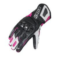 Rush Мотоперчатки Impulse Lady кожа Черный/Белый/Розовый в Москве
