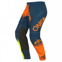 Oneal Штаны кросс-эндуро Element Racewear V.22, мужские Синий/Оранжевый в #REGION_NAME_DECLINE_PP#