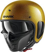 Shark Шлем S-Drak Fiber Blank Glitter/Gold  в #REGION_NAME_DECLINE_PP#