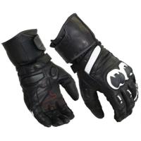 Scout Перчатки кожаные Carbon Черный/Белый в Москве