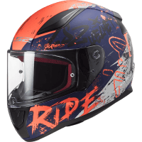 LS2 Шлем FF353 Rapid Naughty Сине-оранжевый матовый в #REGION_NAME_DECLINE_PP#