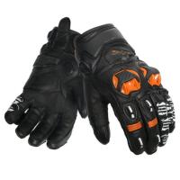 Scout Мотоперчатки кожаные Volcano Черный/Белый/Оранжевый в Москве