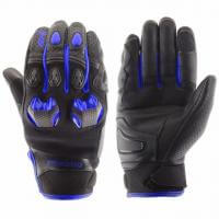 Moteq Кожаные перчатки Stinger Синий в #REGION_NAME_DECLINE_PP#