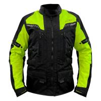 MCP Мотокуртка мужская туристическая Traveller черно-желтый в Москве