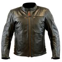 MCP Мотокуртка кожаная Stripe Черный в Москве