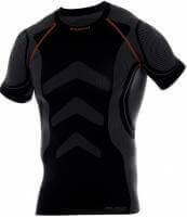 BRUBECK футболка мужская с коротким рукавом черный-графит PROTECT  в #REGION_NAME_DECLINE_PP#