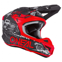 ONEAL Кроссовый шлем 5Series HR Черный/Красный в Москве