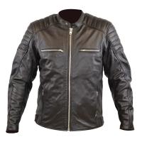 MCP Мотокуртка мужская кожаная Iron черный в Москве