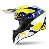 Airoh Мотошлем Wraaap Feel Yellow/Blue Gloss в Москве
