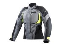 LS2 Мотокуртка женская Phase Lady Jacket серо-чёрно-жёлтый в Москве