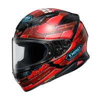 Shoei Мотошлем NXR 2 Fortress красно-черный в Москве