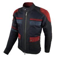 By City Мотокуртка текстильная Touareg Man Blue/Burgundy в Москве