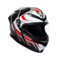 AGV Шлем K6 S 2206 Karve Matt Black/White/Red в Москве