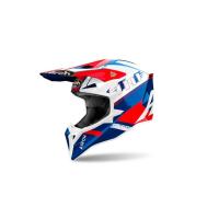 Airoh Мотошлем Wraaap Feel Blue/Red Glossy в Москве