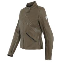 Dainese Куртка кожаная женская Santa Monica Lady Perforated Light-Brown в Москве