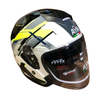 AiM Шлем JK526 Yellow/Grey/White в Москве