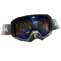 AIM PRO Очки снегоходные двойная линза 186-100 Black matt в Москве