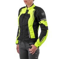 Moteq Мотокуртка текстильная женская Taffy Черно-желтая в Москве