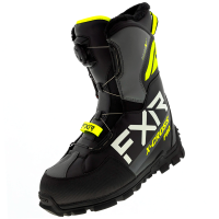 FXR Ботинки снегоходные X-Cross Pro BOA с утеплителем Black/Hi Vis в Москве
