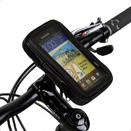 Держатель для телефона Weather Resistant Bike Mount C-003, черный в #REGION_NAME_DECLINE_PP#