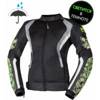 Moteq Текстильная куртка женская Roxy черный/зеленый светится в темноте в Москве