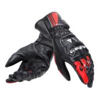 Dainese Перчатки Druid 4 Leather Gloves Black/Lava-Red/White в Москве