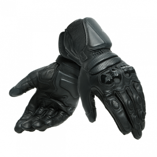 Dainese Перчатки кожаные Impeto Black в Москве